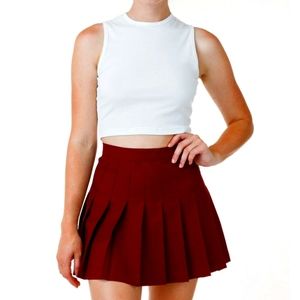 American Apparel Size S Tennis Skirt Brand New!